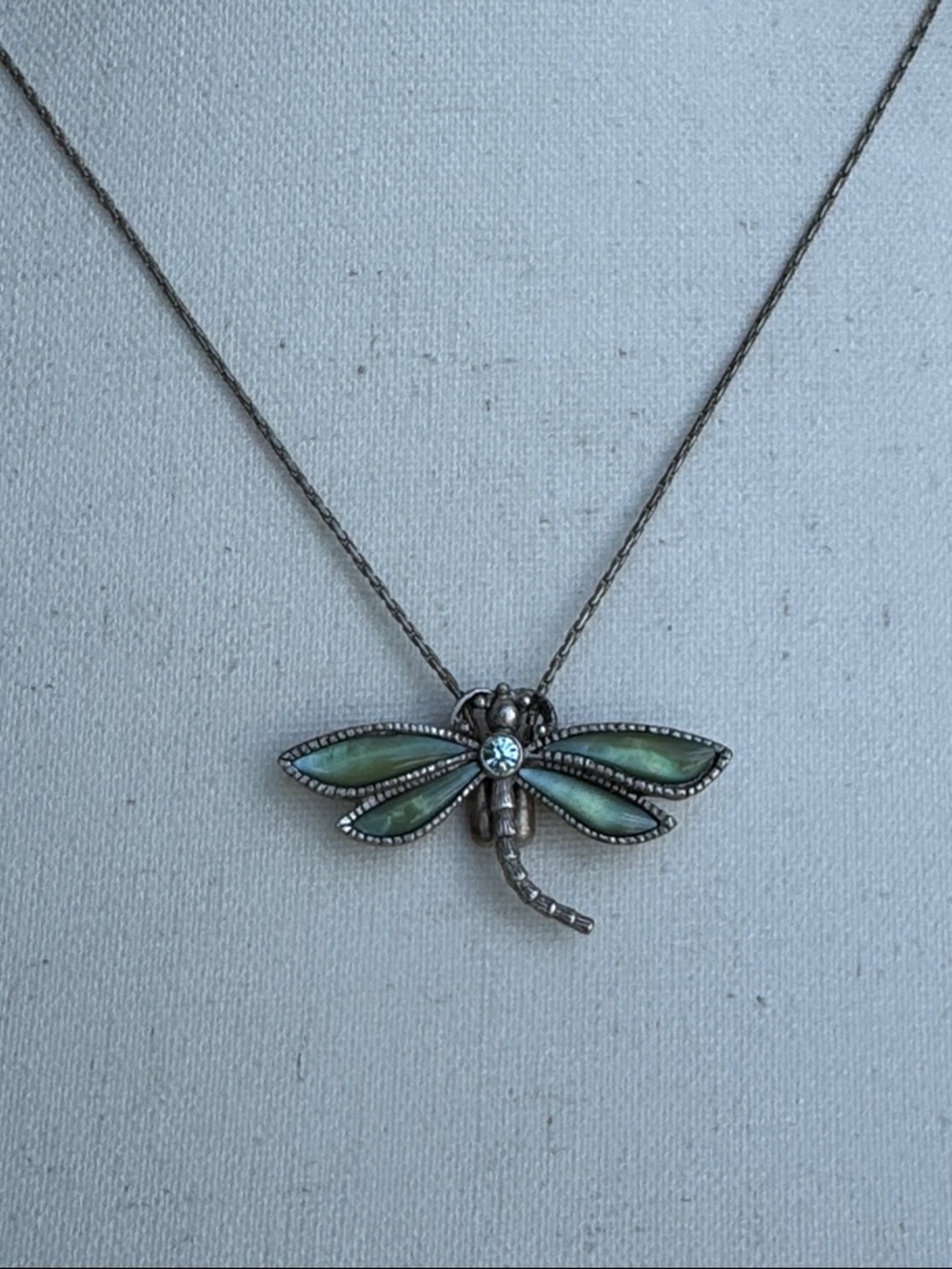 1928 butterfly pendant necklace